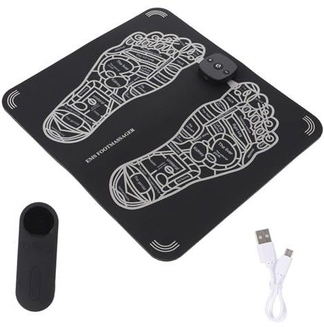 SKISUNO 1Stück Fußmassagegerät mit Multifunktionales Massagekissen zur Schmerzlinderung Intensitäten Leicht und Langlebig für Fußpflege für Minuten Tägliche Anwendung