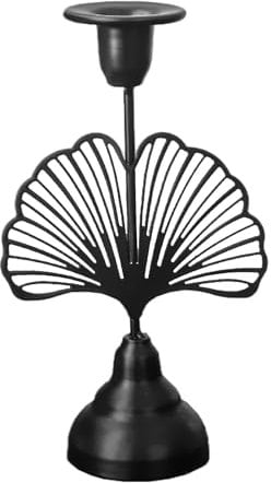 JUOPZKENN Iron Candlestick Ornaments, Candle Holder Candle Sticks Holder Decor Tall Black Candlestick Holders for Table Decorations (#1)