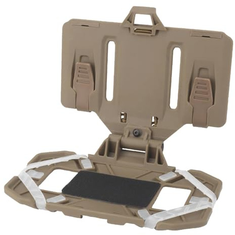 Hsthe Pendentif Gilet Tactique Maritime, Tableau de Navigation Pliable, Support de Carte pour téléphone Portable, adapté aux appareils Intelligents (Marron)
