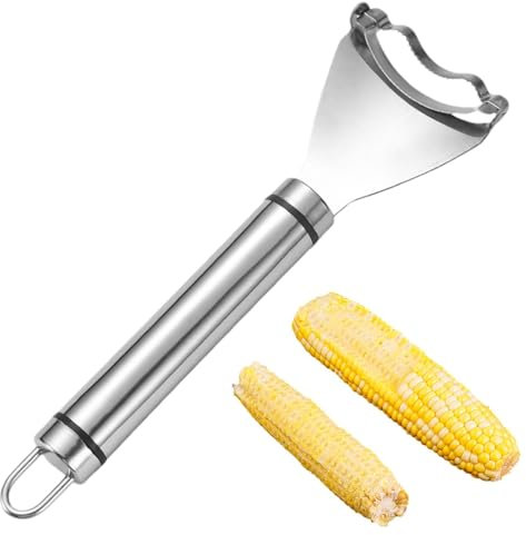 Stripper, grattugia grattugia, grattugia mais, efficiente pelapatate in acciaio inox, robusto pelapatate frutta e verdura con manico liscio