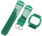 SEQLTWFC Modifiziertes Gehäuseband, kompatibel mit Casio G-Shock DW-5600/5000/5030 GW-M5610 G-5600 GLX-5600, ersetzt Harz-Silikon-Uhrenarmband-Zubehör(Green,5610)