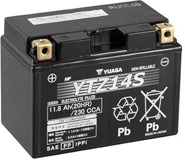 BATTERIA ORIGINALE YTZ14S COMPATIBILE CON YUASA HONDA INTEGRA X-ADV 750 CRF 1000 AFRICA TWIN
