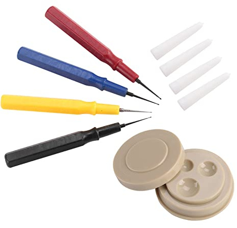 Professionelle Uhrenöl -Set mit 1 Plastikölbecher und 4 Präzisionsölstiften Zur Nahtlosen Uhrenreparatur und Schmierung