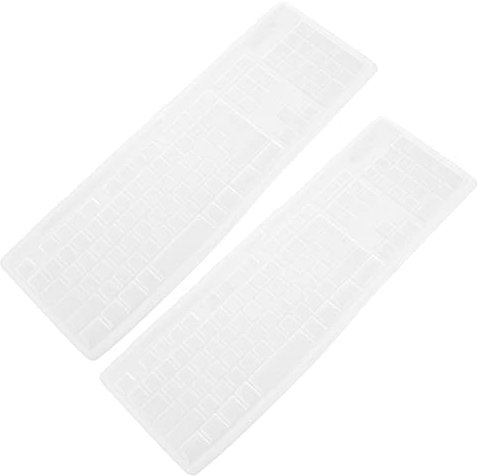 KONTONTY 2stücke Premium Silikon Tastatur Schutzfolie Kompatibel Mit Vollständige Abdeckung Staubdicht Geruchsneutral Langlebiger Tastaturschutz Für Leichtes Tippen Und Mobilen Schutz