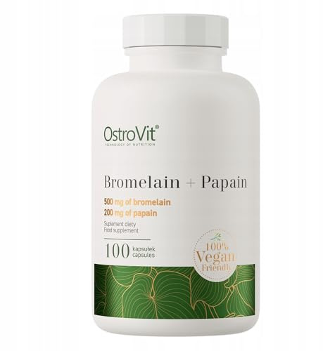 OstroVit Bromelain + Papain - 100 caps