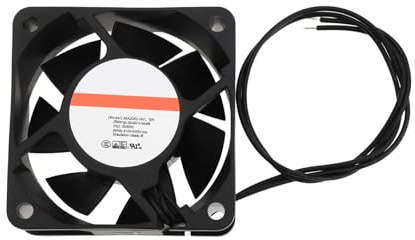 EMSea Ventilateur de Refroidissement à 2 Fils 6025 AC220-240V 4,1/4,4W Compatible avec Sunon MA2062-HVL GN