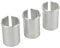 UNITEC Hülsen Adapter für Sattelstütze, silber, 60743