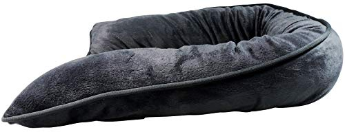 Viva Haushaltswaren 1 Stück Tür- / Fenster- Windstopper, Zugluftstopper aus Mikrofaser mit Beschwerung