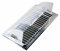 Thermwell HD5 10-14 Adjustable Heat/Cold Deflector (Pack of 4, Transparent, Universal Fit, Outside Mount, Compatible with All Vehicles)