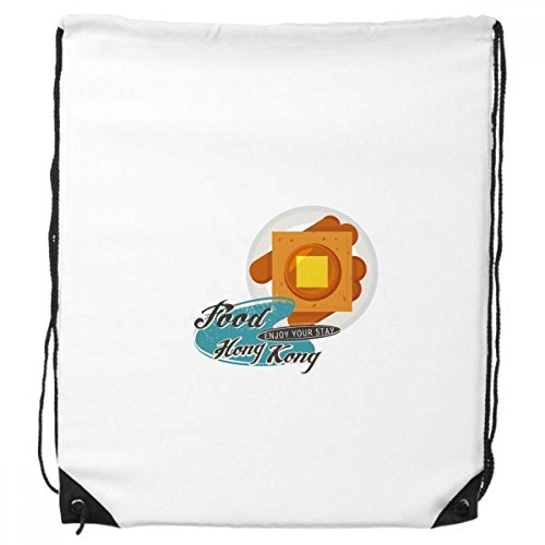 DIYthinker Hong Kong Französisch Toast China-Rucksack Einkauf Geschenk Sporttaschen