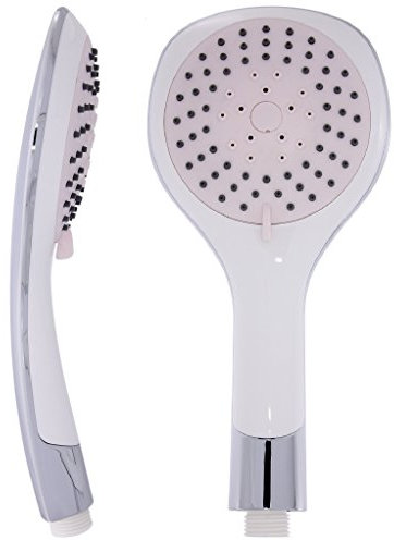 Pommeau de douche anti-calcaire 5 types de jets Rose