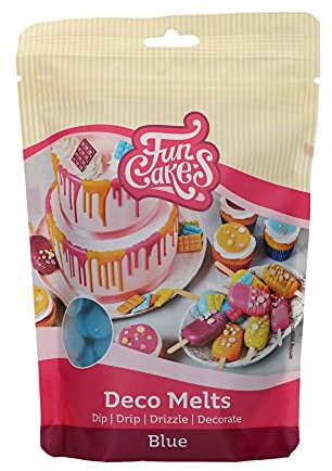 FunCakes Deko Melts, blau (1 x 250 g)