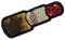 Miniblings Lipstick Sequins Patch Hotfix Iron On Application Makeup 98X34Mm