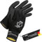Uvex unilite thermo - Kälteschutzhandschuhe - Winterhandschuhe für trockene Umgebung - warm, gefüttert & lebensmitteleignet - 3 Paar - Schwarz - 07/S