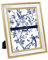 Laura Ashley Bilderrahmen, 20,3 x 25,4 cm, goldfarben, verspiegelt, mit Perlenrand, zur Wandmontage, für Tischdekoration, Fotogalerie und Wandkunst, 20,3 x 25,4 cm, goldfarben