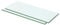 vidaXL 2X Regalboden Glas Glasboden Glasscheibe Glasplatte Regalbrett Ersatz Platte Glasscheibe für Glasregal Klarglas Transparent 50x15cm