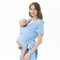 Jeroray Babytrage, freihändig, leicht, atmungsaktiv, weich, Babyblau