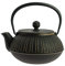 Iwachu Nanbu Tekki Teiera Giapponese Kiku Nero-Oro 650 ml Ferro Colato