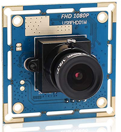 Webcam VGA 1080P ad alta velocità 100fps webcam 2 megapixel USB con fotocamera con sensore CMOS OV2710 3.6 mm modulo fotocamera industriale per PC, ATM, telefono cellulare, chiosco (obiettivo 3.6 mm)