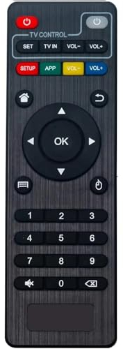 Davilis® Telecomando Sostitutivo per MXQ Android TV Box MXQ-4K MXQ-Pro RK3229 T95X T95 T95M T95N T95-S1 T95-S2 H96 H96-Pro+ X96 X96-MINI M9C-MINI MX9 M8 M8C M8S M9C M10