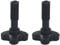 2pcs Canopy Fixing Screws Bolt Replacement for Garden Swing Chair Plastic Black