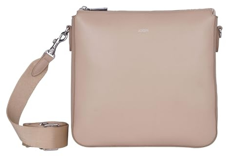 Joop! Leder Umhängetasche Sofisticato 1.0 Jasmina Shoulderbag Beige hellbraun