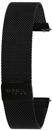 Breil Orologio UNISEX SBT-1 quadrante MONO-COLORE ALTRO e MESH ACCIAIO COLORATO NERO EWB0002