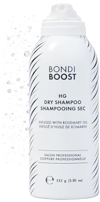 BONDIBOOST HG Dry Shampoo For Women & Men [3.95 oz] - Clinically Tested to Cleanse + Volumizes Hair, Refreshes + Protects & Strengthens Hair - Clean Formula with Rosemary - All Hair Types