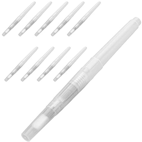 OVNSHVN 10 StüCk Befeuchter im Bleistift Stil, Stempel, Umschlag Befeuchter, Versand, Briefversiegelung, Umschlag Lecker für das BüRo