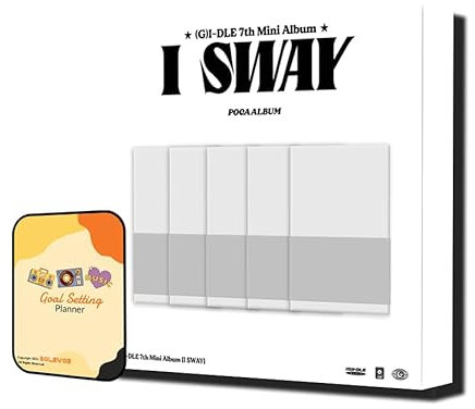 (G) I-DLE I SWAY Album [POCA Random ver.]+Pre Order Benefits+BolsVos Exclusive K-POP Inspired Digital Merches
