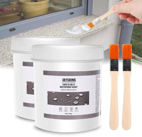 YINZZTRY Liquido sigillante trasparente, 600g Colla impermeabile trasparente, Agente Anti-Perdite, Agente Impermeabile Invisibile, Per Le Piastrelle Del Bagno Muro Crepa Tetto