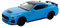Toi-Toys Ford Mustang GT 2024 12cm Modellauto Metall Modell Auto Spielzeugauto 87 (Blau-Metallic)