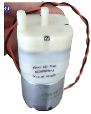 4.8mm dual orifices 12V 5L/min vacuum pump SC3802PM-A 520 DC electronic starter air pump ~ AUOQKQUT