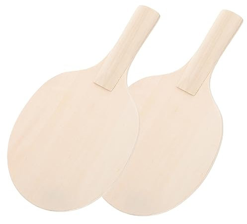 TOYANDONA 2Piezas Pala de Tenis de DIY de Exterior Ejercicio y Diversión Familiar Relación Padre Hijo y Habilidades