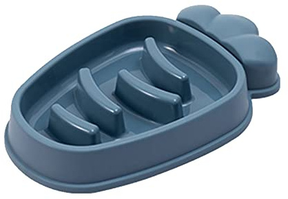 Geavonyg Chien Lent Bol d'alimentation Interactive Forotte Forotte Bols Durables Boulot Arrêt Prévenir Les Étouffages pour Les Petits Chiens Moyens De Mangeoire Bols pour Chiens Petites Race Moyenne