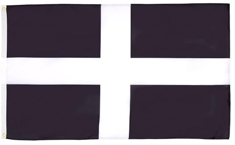 Willkommensflagge Grafschaft Cornwall Grafschaft Cornwall - England Willkommensflagge Garten Flagge Hochzeitsdekoration Für Konzerte Bauernhaus 90X150 Cm