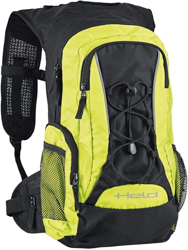 Held to Go 2 Rucksack, schwarz/neon/gelb, Einheitsgröße