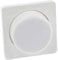 EGB Dimmer-Zentralplatte mit Drehknopf weiß 102232