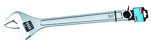 Hilka 18022400 24-Inch Heavy Duty Adjustable Wrench,Silver