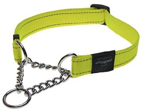 ROGZ HC11-H Utility Stop- Halsband/Snake, M, gelb