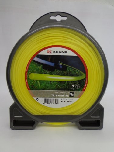 Mähfaden für alle Motorsense Nylon rund gelb 2,0 mm x 126 m