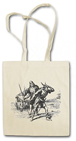 Urban Backwoods Norsemen I Hipster Bag Beutel Stofftasche Einkaufstasche