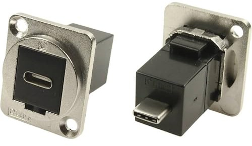 Cliff XLR Adapter USB-C™ Buchse auf USB-C™ Stecker Adapter, Einbau CP30211M Inhalt: 1 St.