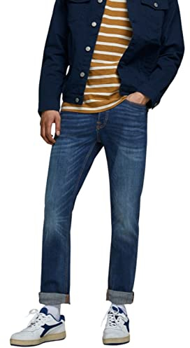 Jack & Jones Homme Jjitim Jjoriginal Am 782 50sps Noos Jean slim, Bleu (Blue Denim Blue Denim), 31W / 34L EU