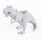 Gift Republic T-Rex - Maceta, Color Blanco