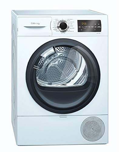 Balay 3SB088BP - Secadora con bomba de calor Clase A+++, libre instalación, capacidad 8 kg, color blanco, Lanzamiento 2019