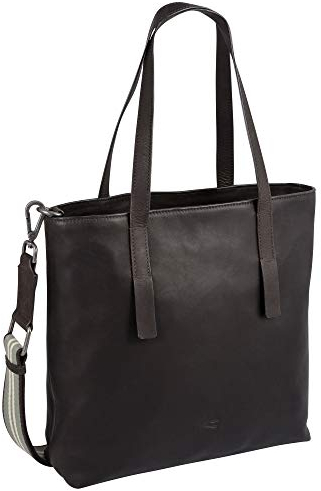 camelactive bags_Womenwear Merida Damen Shopper M, black, 33x9x29