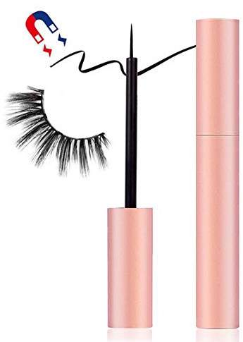Eyeliner nero magnetico a rapida asciugatura Eyeliner liquido di lunga durata facile da indossare per ciglia magnetiche Impermeabile a prova di sudore A prova di sbavature