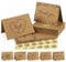 Mocraft 40 Briefumschläge mit Karten Vintage Kraftpapier Umschläge Falt-Karten,Thank You Card, Grußkarten für Geschenkkarten DIY Dankeskarten Geschenk