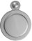 IRONZONE® Victorian Keyhole Covered Escutcheon, Protects The Door from Rusting and Damage, Essential Item to give a Polished Look to Your Door Satin Chrome 32mm